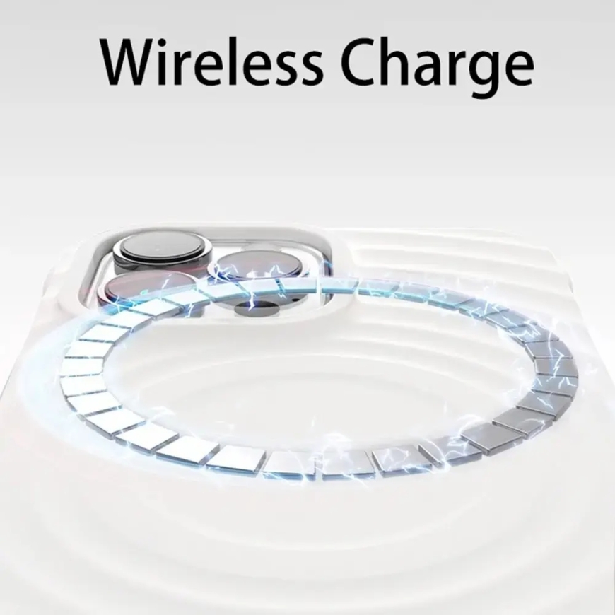 Tel Protect Wave telefoni ümbris MagSafe toega iPhone 14 Pro valge – 5