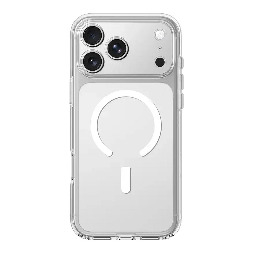 AmazingThing Minimal Mag Lens maciņš ar MagSafe atbalstu telefonam iPhone 17 Pro caurspīdīgs