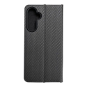 LUNA Book Carbon -kirjatyyppinen puhelinsuojus Samsung Galaxy A54 5G:lle (A546) musta LUNA Book Carbon -kirjatyyppinen puhelinsuojus Samsung Galaxy A54 5G:lle (A546) musta