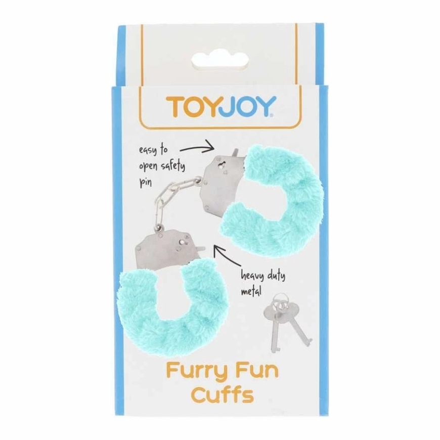 Toy joy TOYJOY roku dzelžus ar pūkām, metāla, tērauda, dekoratīvas roku dzelžus – 2