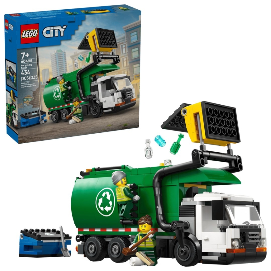 LEGO CITY 60495 Kierrätysauto