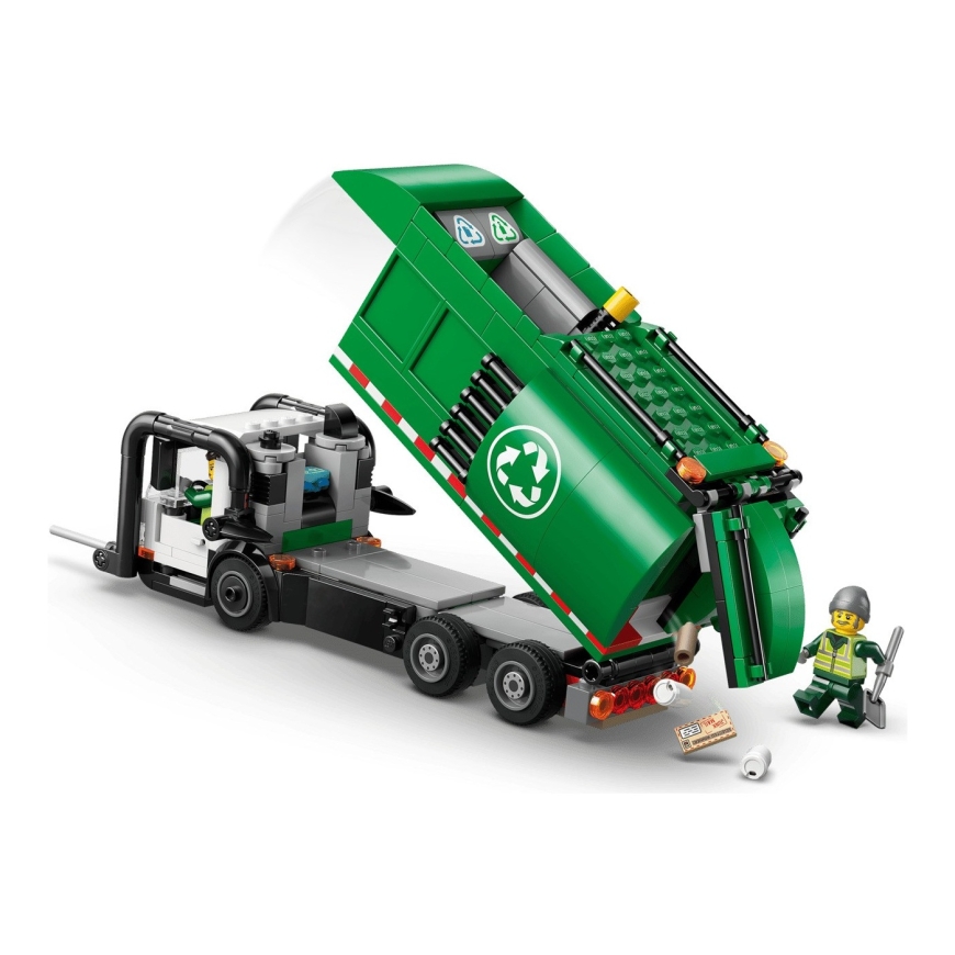 LEGO CITY 60495 Pārstrādes kravas automašīna – 4