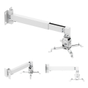 Maclean Wall-Mounted Projector Bracket/Hanger, White, up to 20 kg, MC-205 W Maclean Wall-Mounted Projector Bracket/Hanger, White, up to 20 kg, MC-205 W