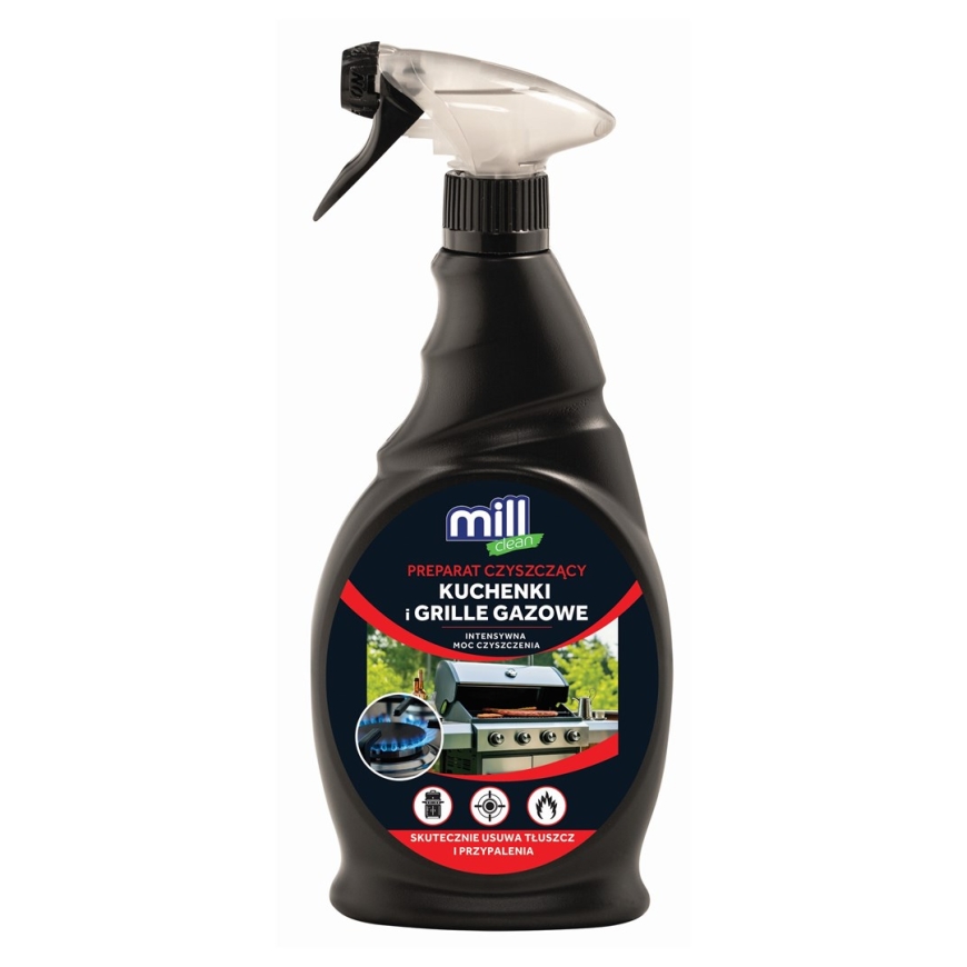 Mill CLEAN Valymo priemonė dujiniams viryklėms ir kepsninėms, 555 ml
