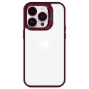 Tel Protect Kickstand чехол (чехол + стекло на камеру) с подставкой для телефона iPhone 15 Plus красный Tel Protect Kickstand чехол (чехол + стекло на камеру) с подставкой для телефона iPhone 15 Plus красный
