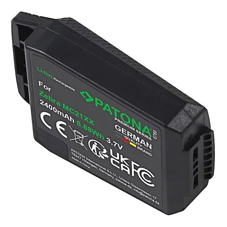 PATONA Rezerves akumulators Zebra MC21XX - BTRY-MC21EAB0E, 3.7 V 2400 mAh Li-Ion – 2