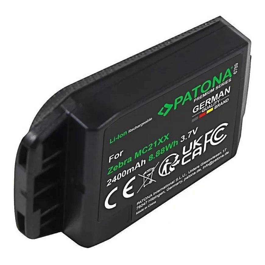 PATONA Pakeitimo baterija Zebra MC21XX - BTRY-MC21EAB0E, 3.7 V 2400 mAh Li-Ion – 4