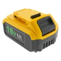 PATONA Premium akumulators DeWalt DCB184 (18V 5.0Ah XR) melns, dzeltens PATONA Premium akumulators DeWalt DCB184 (18V 5.0Ah XR) melns, dzeltens