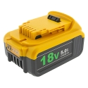 PATONA Premium -akku DeWalt DCB184 (18V 5.0Ah XR) musta, keltainen PATONA Premium -akku DeWalt DCB184 (18V 5.0Ah XR) musta, keltainen
