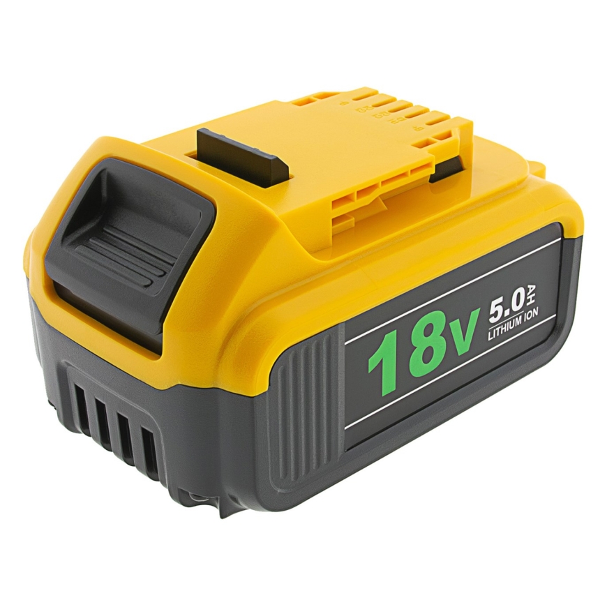 PATONA Premium -akku DeWalt DCB184 (18V 5.0Ah XR) musta, keltainen – 4