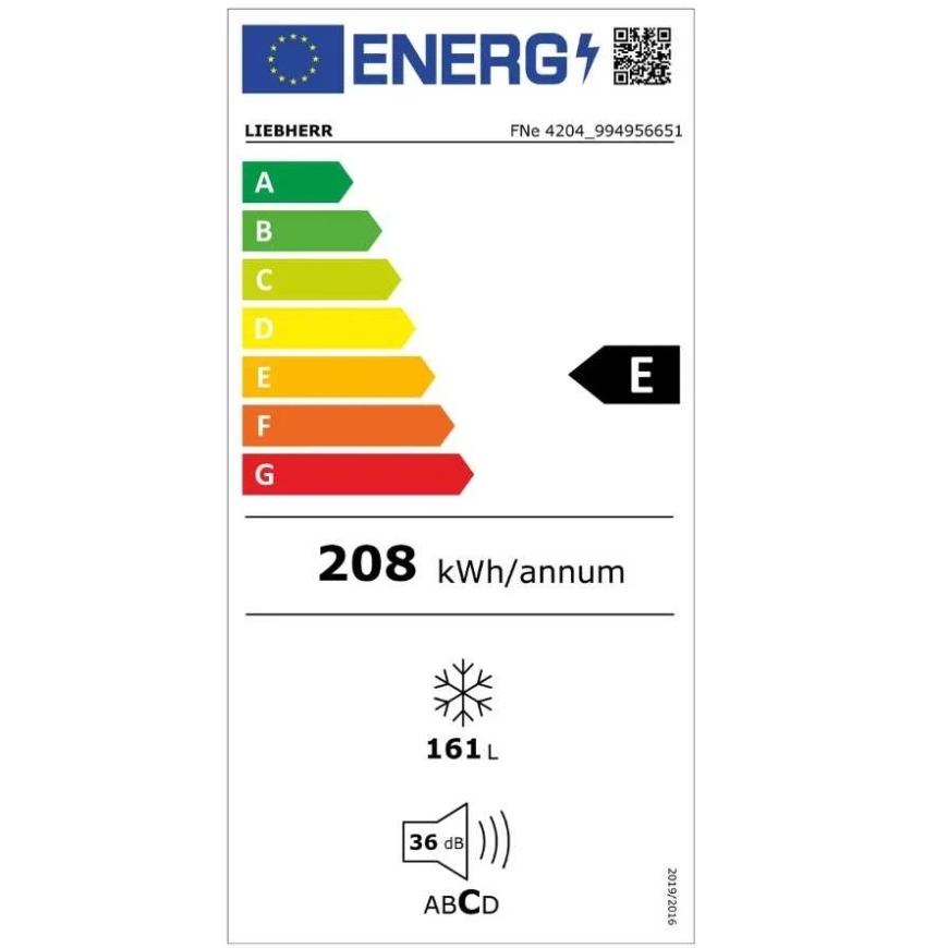 LIEBHERR FNe 4204 Pure Šaldiklis – 3