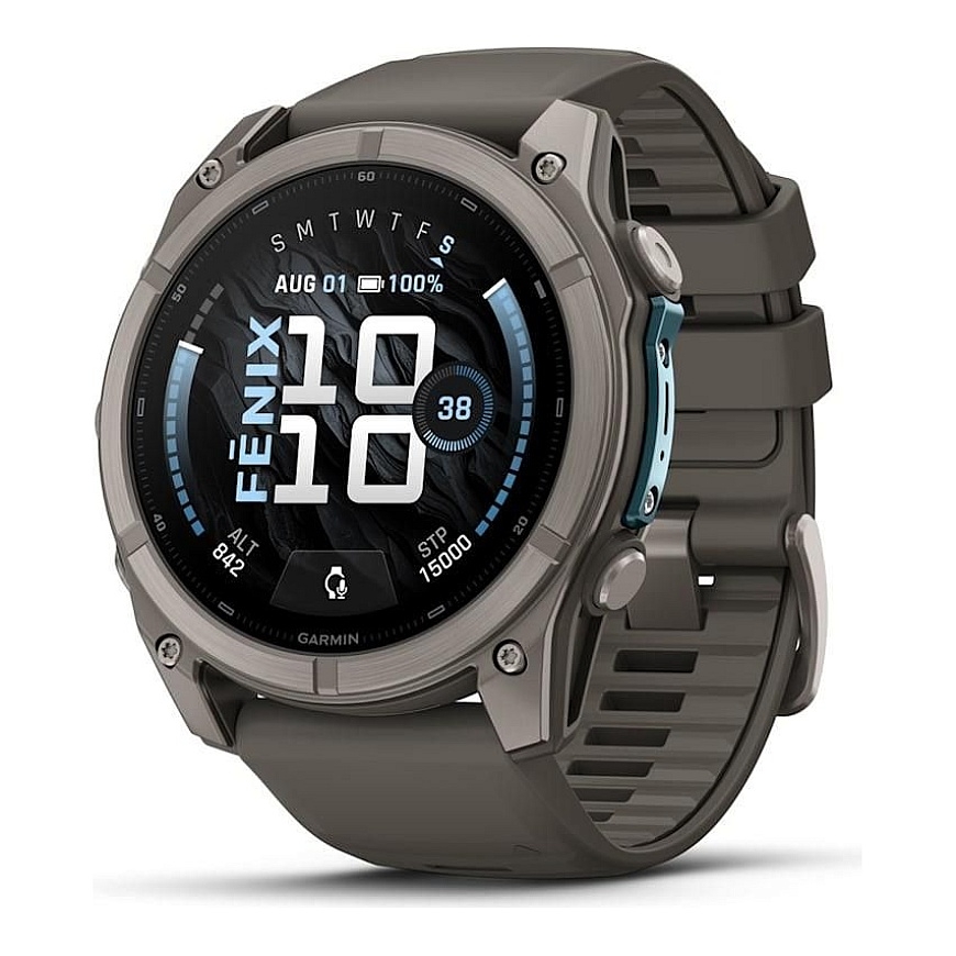Garmin fenix 9 (51mm) pilkas/titano