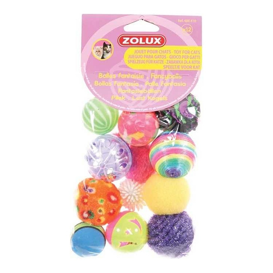 ZOLUX Kassilelu komplekt 10 erinevat 4 cm