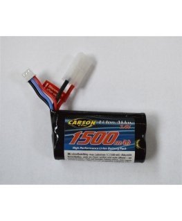 Carson Li-Ion Accu FE-Linie battery, 7.4V 1500mAh