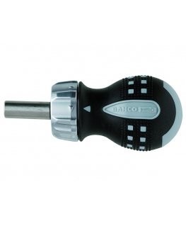 Bahco Reversible screwdriver with magnetic bit holder 1/4