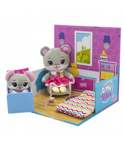 BEVERLY HILLS TEDDY BEAR TINY TUKKINS Rotaļlietu komplekts – 4