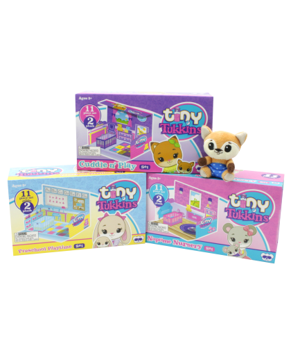 BEVERLY HILLS TEDDY BEAR TINY TUKKINS Playset – 5