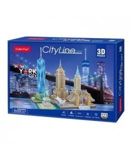 CUBICFUN 3D puzle „Ņujorka“