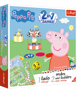 TREFL PEPPA PIG Boardgame 2 in 1 "Pig Pepa"
