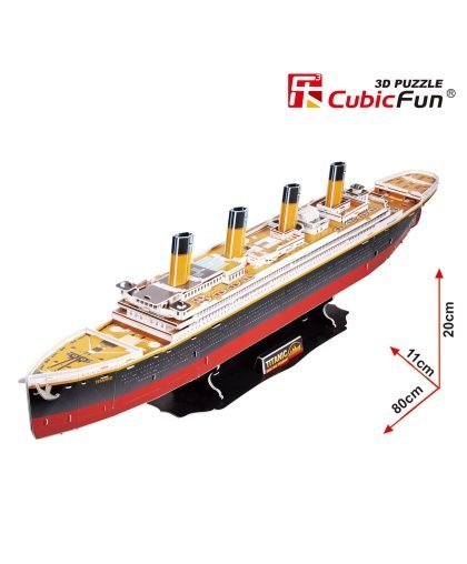 CUBICFUN 3D pusle Titanic (Suur) – 2