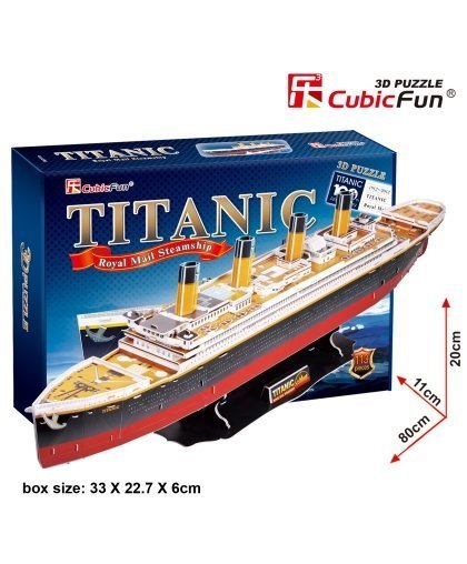 CUBICFUN 3D puzle Titaniks – 5