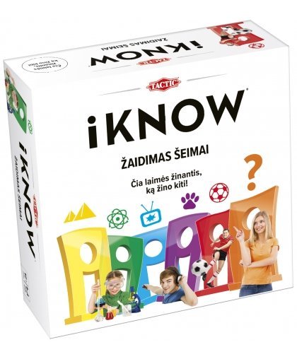 TACTIC Family Game "I Know&quot