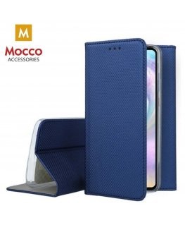 Mocco Smart Magnet Book Case Grāmatveida Maks Telefonam Xiaomi Mi 11 Zils