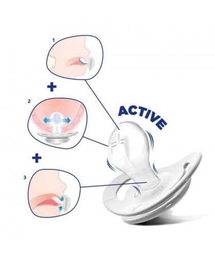 Chicco Physio Comfort māneklis 6-12m, rozā – 3