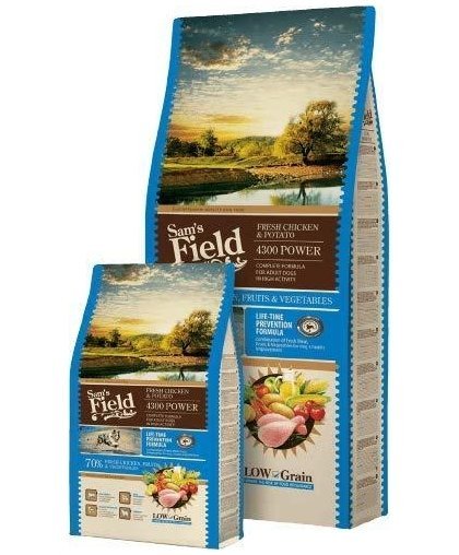 Sam´s Field Dog Fresh with chicken and potatoes 4300 POWER 13kg – 3