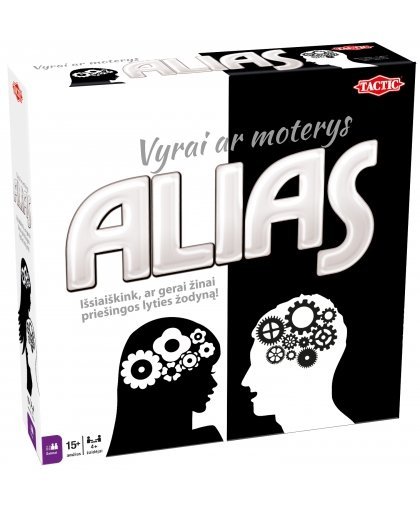 Board Game Alias Women vs.Men (на литовском яз.) – 2