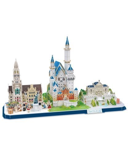 CUBICFUN 3D puzzle City line Bavaria – 3