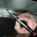 La Co. Industries Markal Trades-Marker Dry metal pencil with graphite core La Co. Industries Markal Trades-Marker Dry metal pencil with graphite core