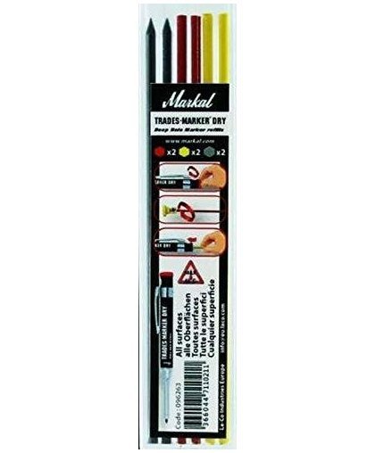 La Co. Industries Markal Trades-Marker Dry metal pencil with graphite core – 9