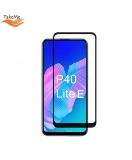 TakeMe HARD Ceramic Full Surface Screen Protector Glass for Huawei P40 Lite / P40 Lite E Black