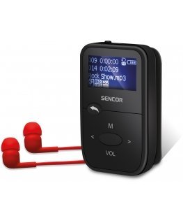 Mp3 mängija Sencor SFP4408BK, must