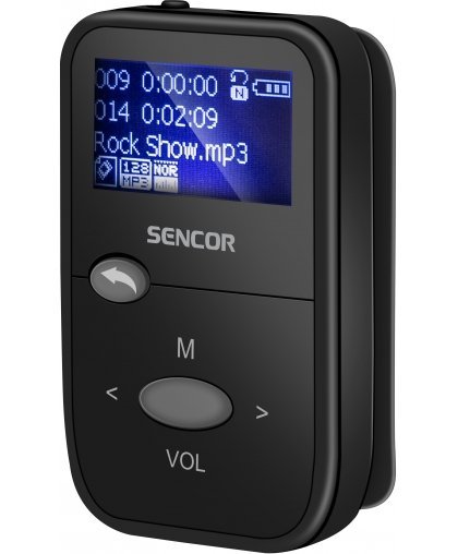 MP3 Player 8 GB Sencor SFP4408BK – 2