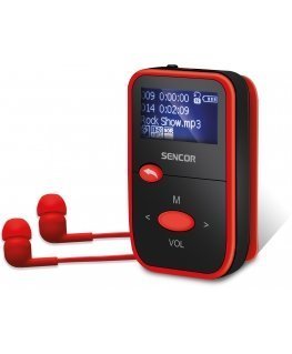 Mp3 mängija Sencor SFP4408RD, punane