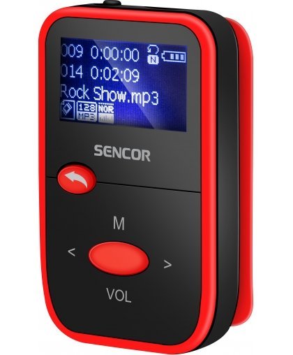 MP3 Player 8 GB Sencor SFP4408RD – 2