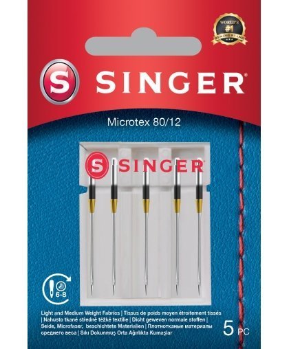 Singer Microtex Needle 80/12