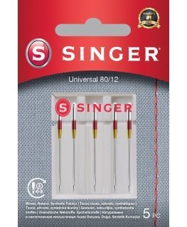 Singer Universal Needle 80/12 5PK for Woven