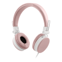 STREETZ headphones with microphone, foldable, 3.5 mm connector, 1.5 m pink HL-W202 STREETZ headphones with microphone, foldable, 3.5 mm connector, 1.5 m pink HL-W202