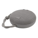 STREETZ waterproof Bluetooth speaker, 5 W, AUX, built-in microphone, gray CM764 STREETZ waterproof Bluetooth speaker, 5 W, AUX, built-in microphone, gray CM764