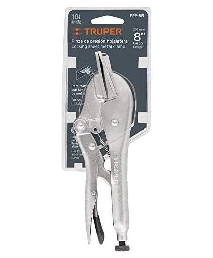 Truper clamps for sheet metal 200mm PPP-8R – 9