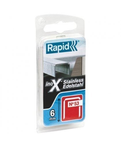 Staples Rapid Nr53 6m INOX 1080 pcs – 4