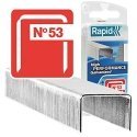 Staples Rapid Nr53 6m INOX 1080 pcs Staples Rapid Nr53 6m INOX 1080 pcs