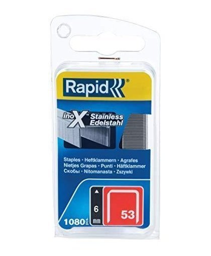 Staples Rapid Nr53 6m INOX 1080 pcs – 7