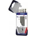 Metal drill set HSS fully ground Tivoly Clipster PRO 6pcs Ø2-8mm Metal drill set HSS fully ground Tivoly Clipster PRO 6pcs Ø2-8mm