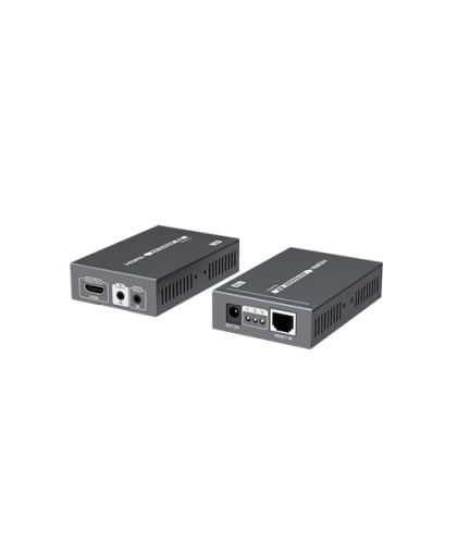 HDMI adapter DELTACO 70m, PoE, HDBase T, black / LKV375N / HDMI-273 – 2