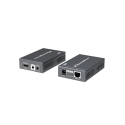 HDMI adapteris DELTACO 70m, PoE, HDBase T, juodas / LKV375N / HDMI-273 HDMI adapteris DELTACO 70m, PoE, HDBase T, juodas / LKV375N / HDMI-273