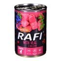 Dolina Noteci Rafi Junior Pate vasikaliha, jõhvika ja mustikaga - märg koeratoit 400 g